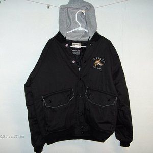 Capra's Sporting Goods Hooded Jacket Measures 49" Chest